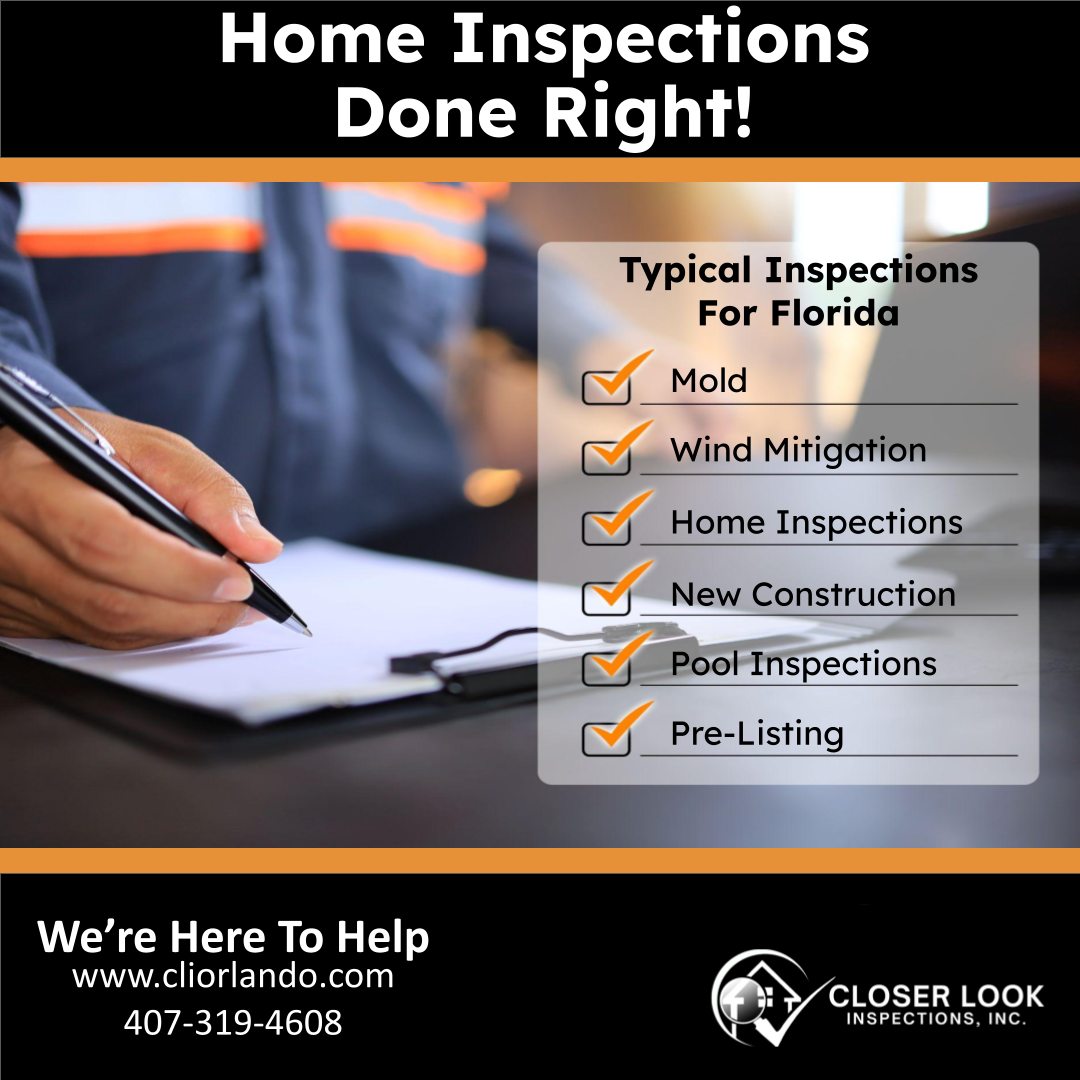 Closer Look Inspections — Orlando Florida
